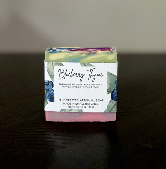Blueberry Thyme Artisan Soap